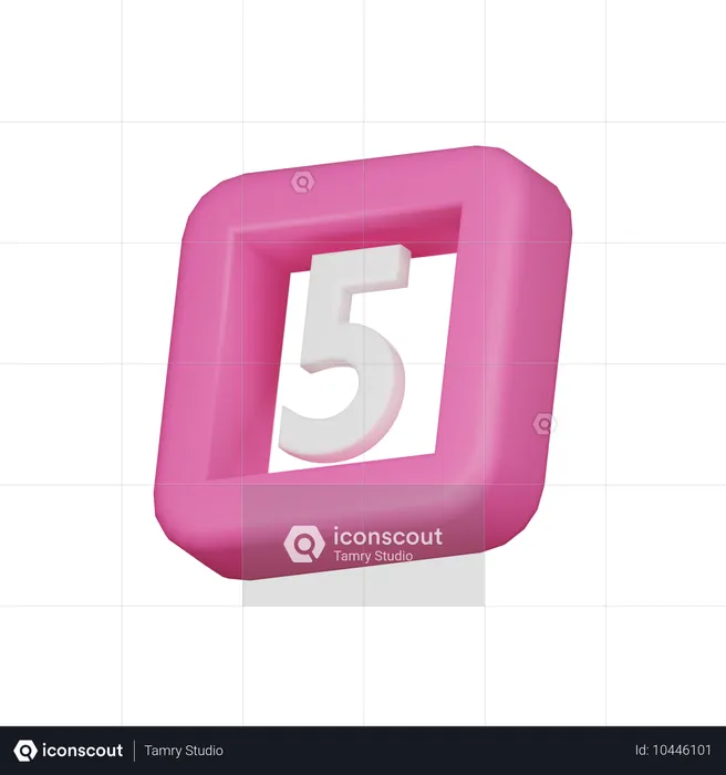 Date  3D Icon