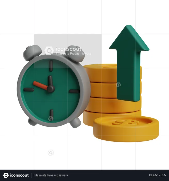 Date limite fiscale  3D Icon