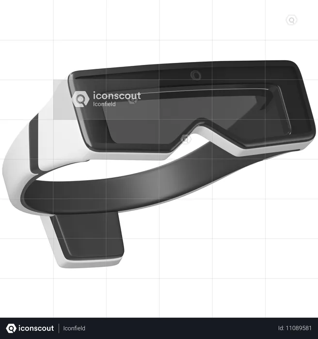 Datenbrille  3D Icon