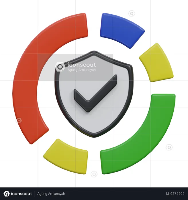 Datenschutz  3D Icon