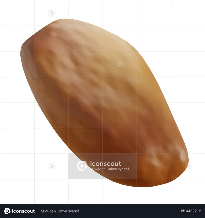 Dates  3D Icon