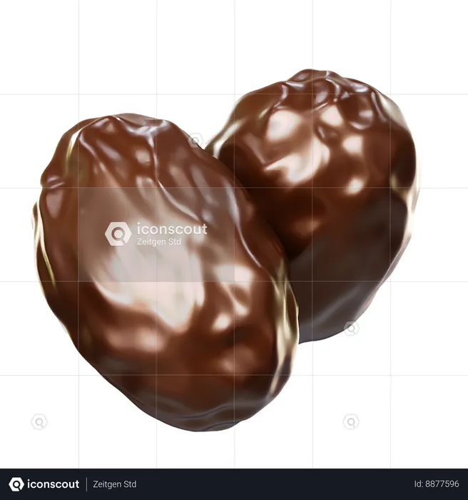 Dates  3D Icon