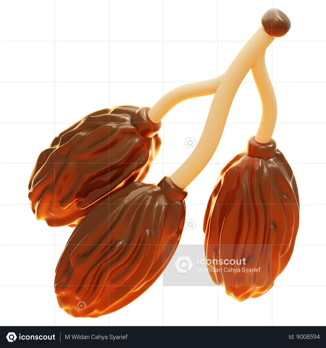 DATES  3D Icon