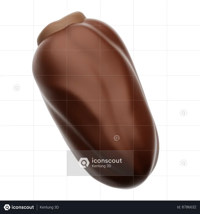 Dates Fruit  3D Icon