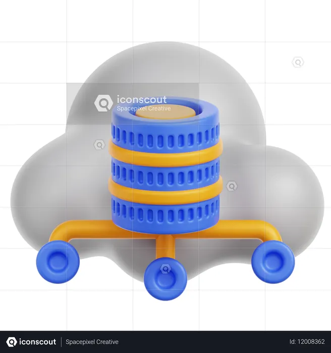 Datos computacionales  3D Icon