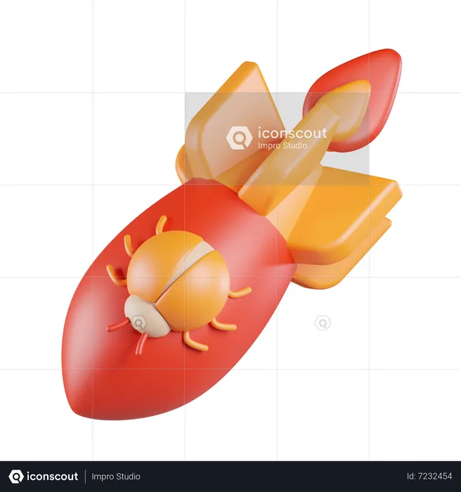 DDOS-Angriff  3D Icon
