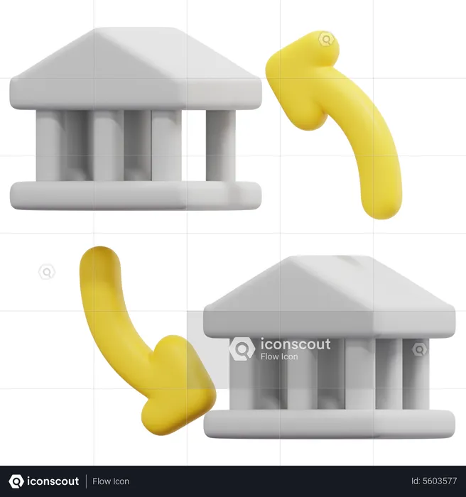 De gouvernement à gouvernement  3D Icon