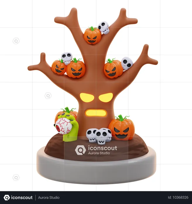 Dead Tree  3D Icon