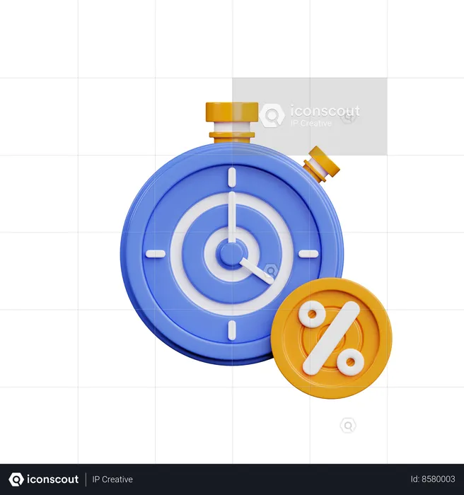 Deadline Marketing  3D Icon