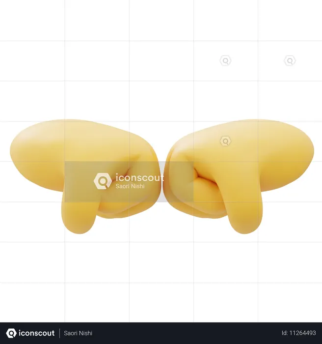 Deal Done Hand Gesture Emoji 3D Icon