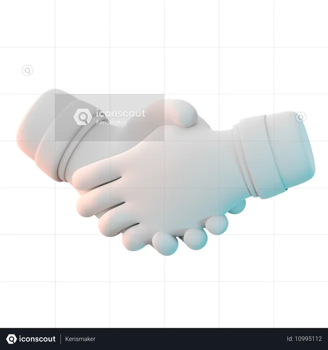 Deal Handshake  3D Icon