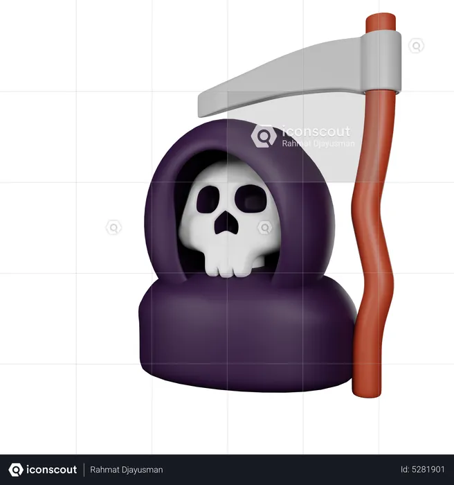 Death Reaper  3D Icon