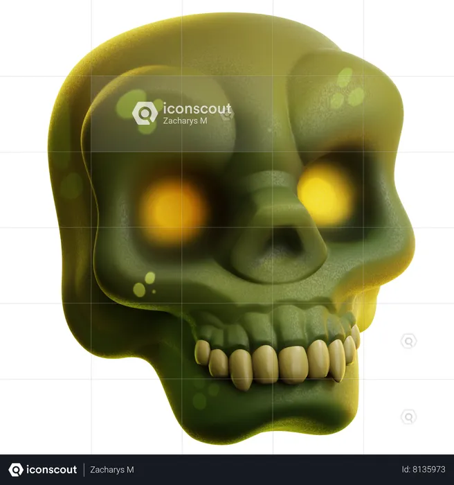 DEATH SKULL  3D Icon