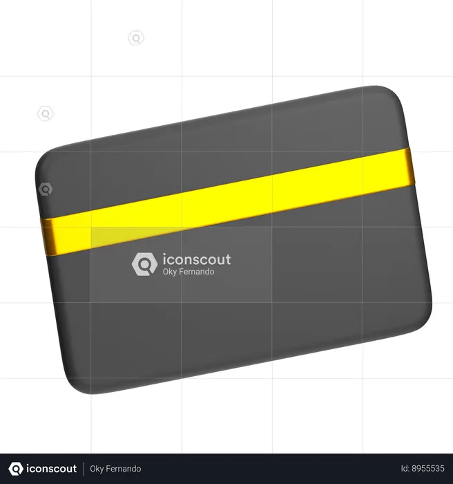 Debit Card  3D Icon