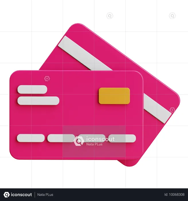 Debit Card  3D Icon