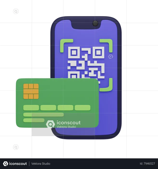 Debit Card  3D Icon