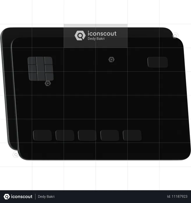 Debit Card  3D Icon