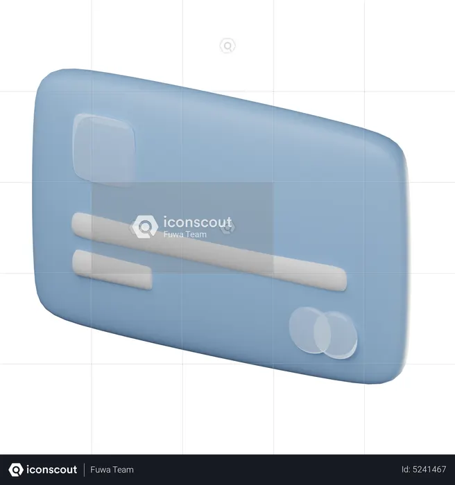 Debit Card  3D Icon