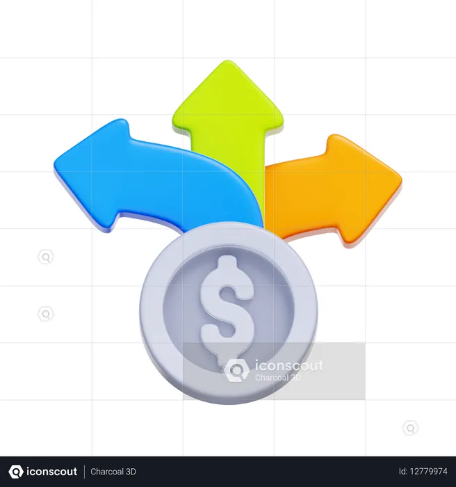 Decision Making  3D Icon