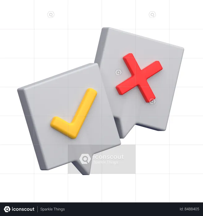 Decision Making  3D Icon