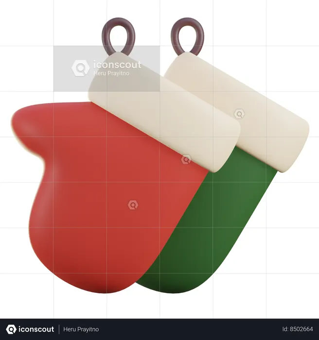 Décor de Noël  3D Icon