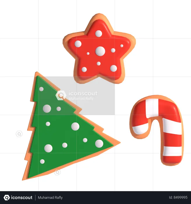 Decoração de Natal  3D Icon