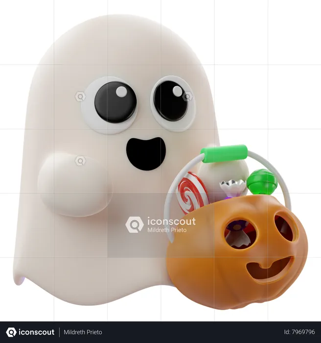 Decoración de halloween  3D Icon