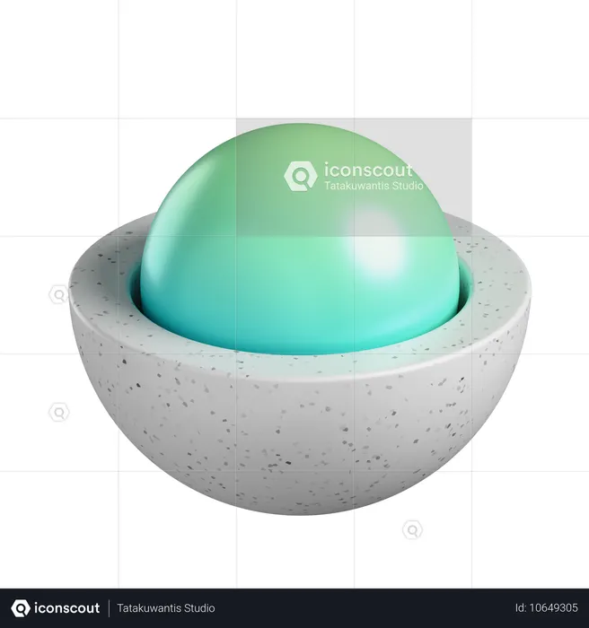 Decorative Spheres  3D Icon