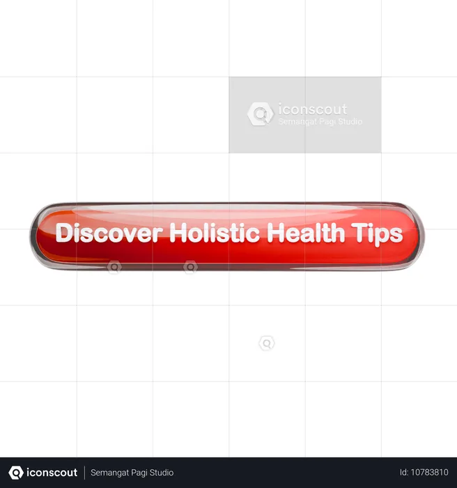Découvrez des conseils de santé holistique  3D Icon