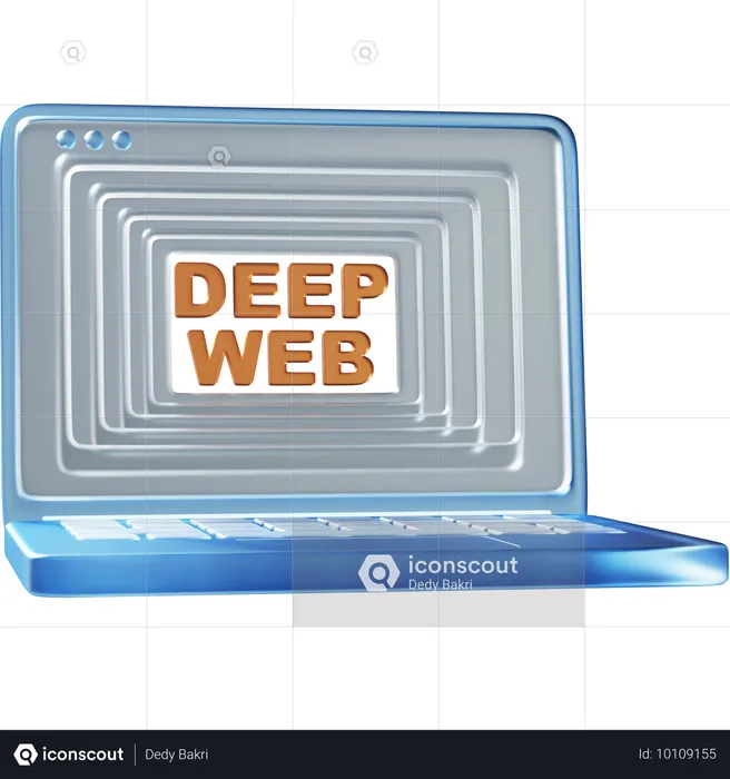 Deep Web  3D Icon