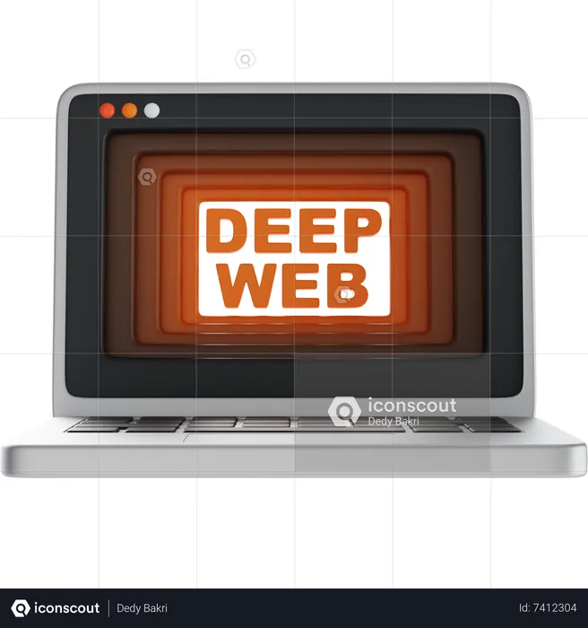 Deep Web  3D Icon