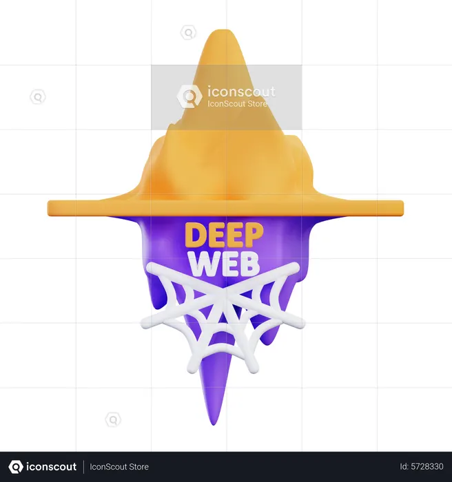 Deep Web  3D Icon