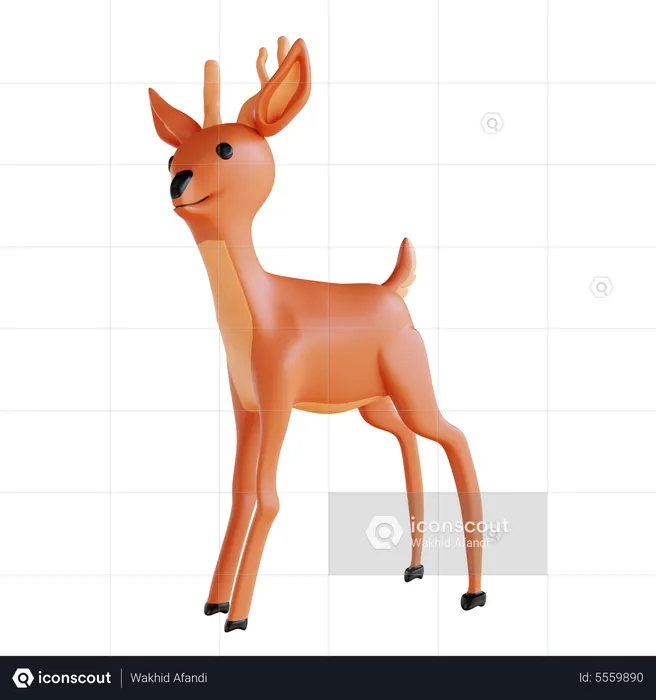 Deer  3D Icon