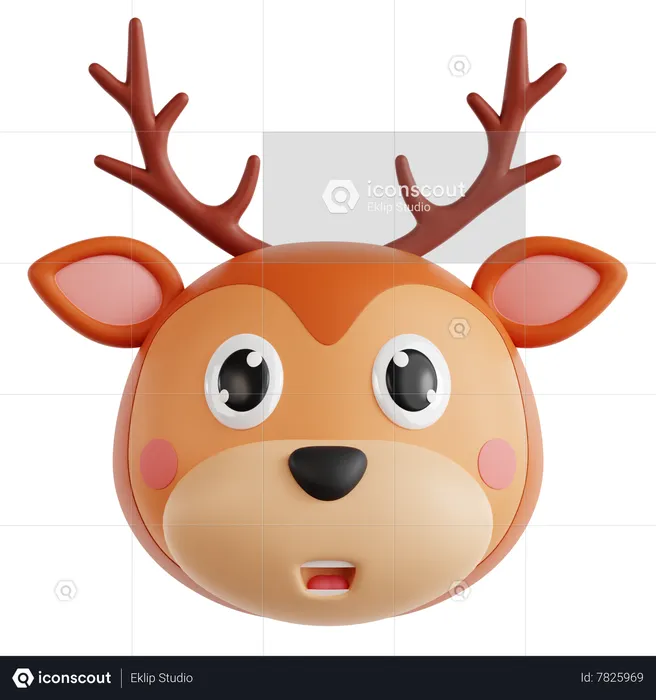 Deer  3D Icon