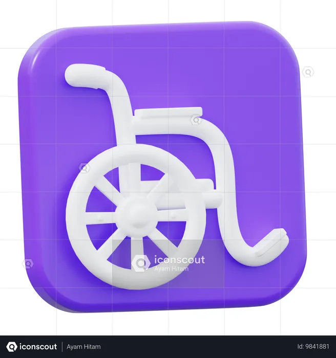 Incapacidade  3D Icon