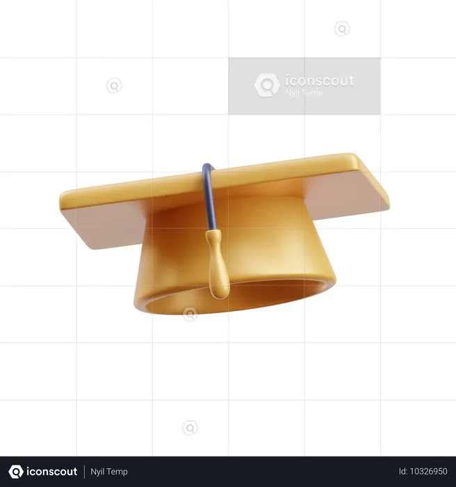 Degree Hat  3D Icon