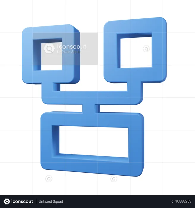 Déléguer  3D Icon