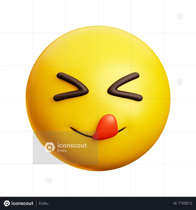 Délicieux Emoji 3D Icon