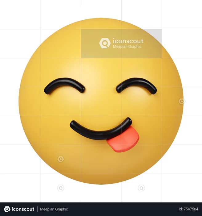 Delicioso Emoji 3D Icon