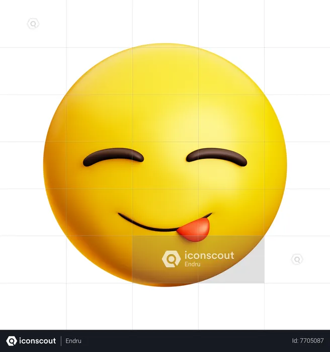 Delicious Emoji 3D Icon