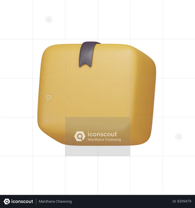 Delivery Box  3D Icon