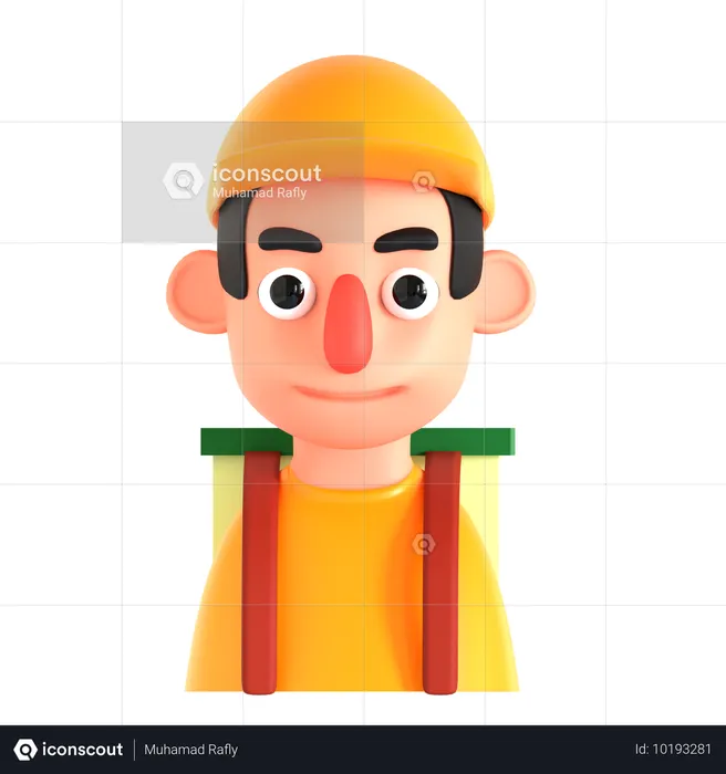 배달 택배  3D Icon