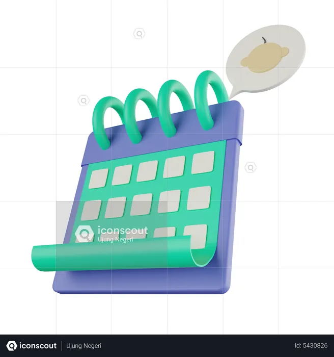Delivery Date  3D Icon