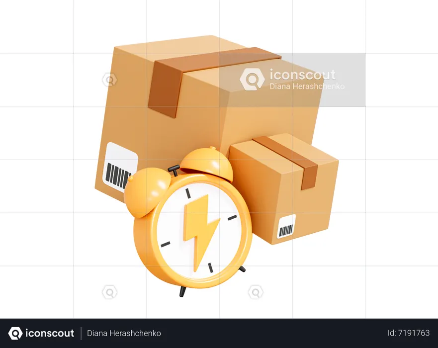 Delivery Deadline  3D Icon