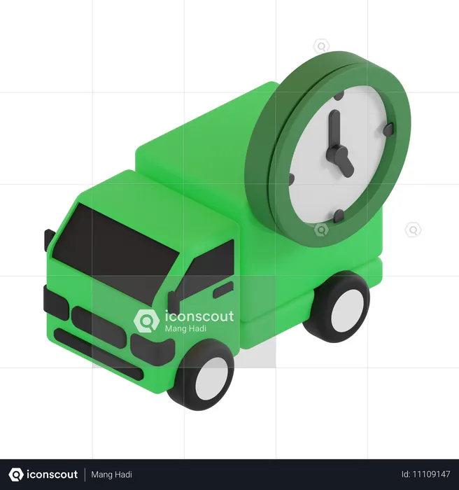 Delivery Estimate  3D Icon