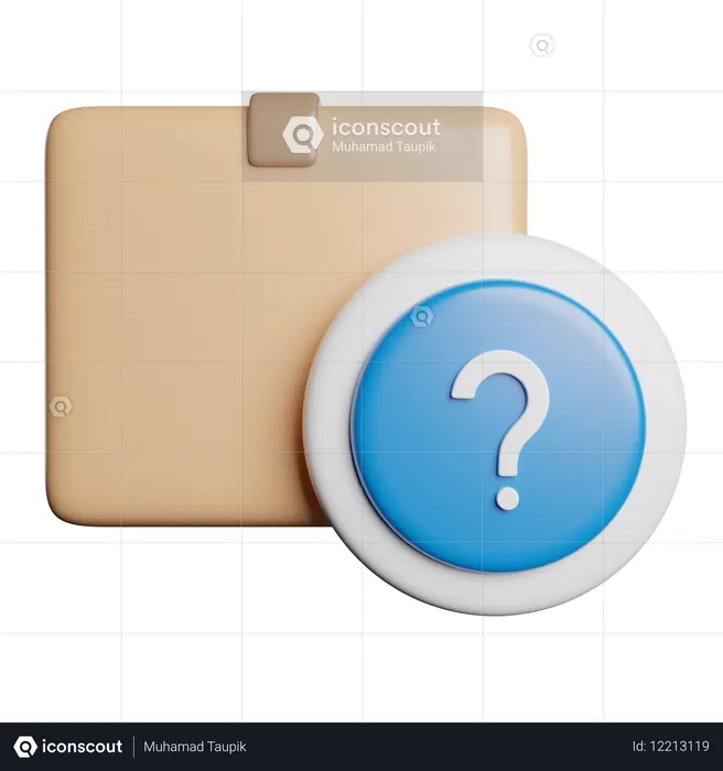 Delivery Help  3D Icon