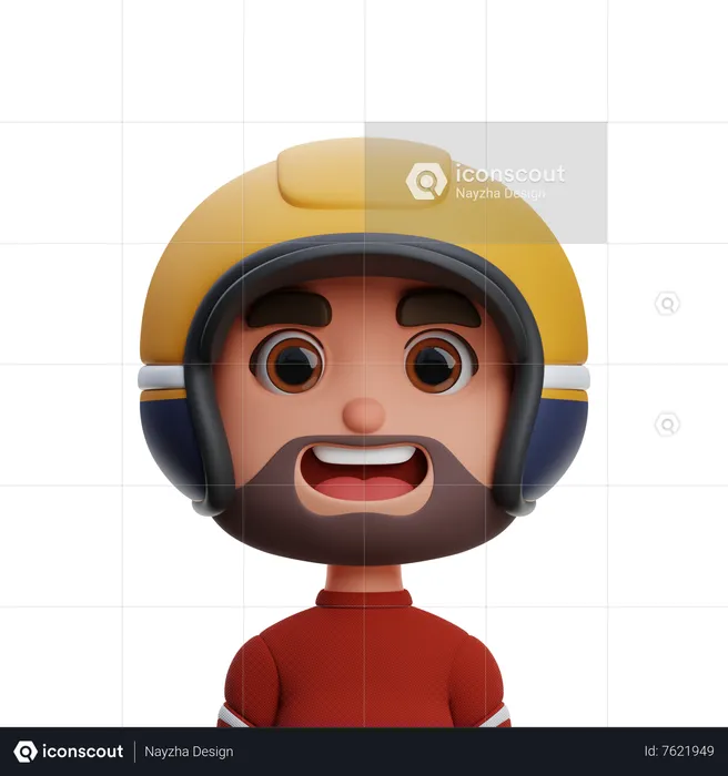 Delivery Man  3D Icon
