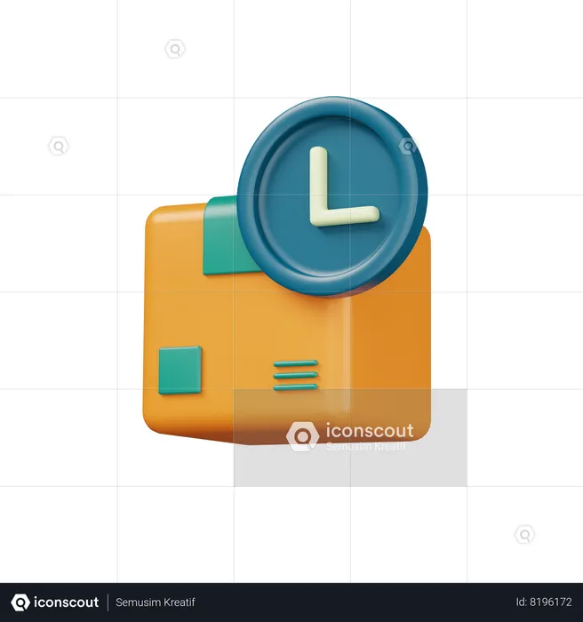 Delivery On Time  3D Icon