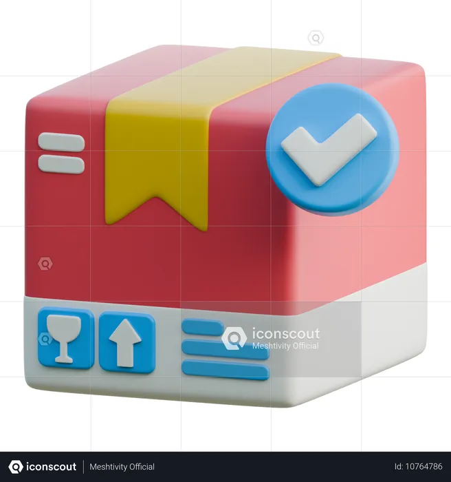 Delivery Package  3D Icon