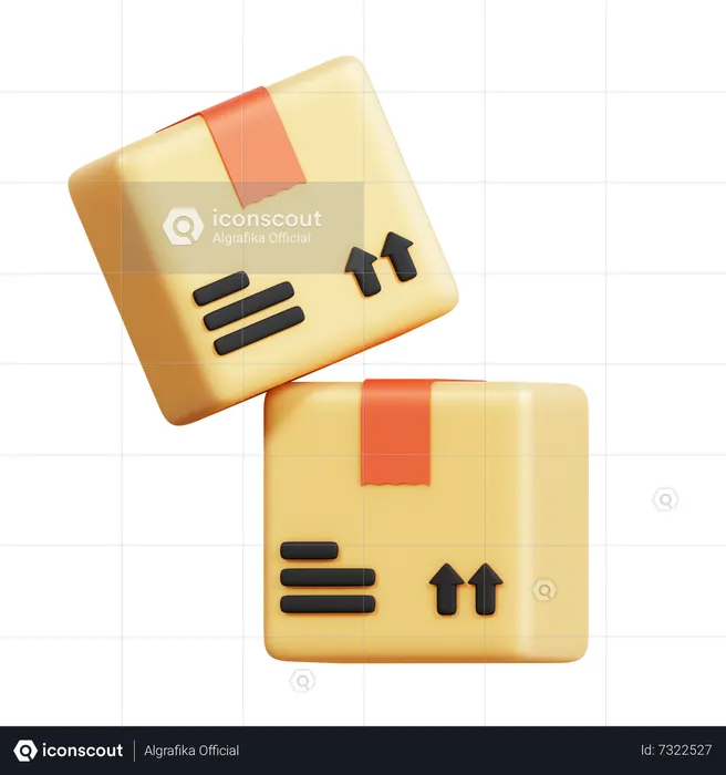 Delivery Package  3D Icon